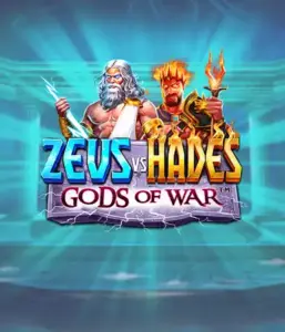 Enter the epic battlefield of the Zeus vs Hades: Gods of War game by Pragmatic Play, showcasing Zeus with his thunderbolt opposite the fiery Hades with his scepter. This image depicts the dramatic clash between ancient deities, with a dynamic background. Ideal for mythology enthusiasts, promising a thrilling adventure. 