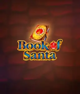 Immerse yourself in the joyous spirit with Book of Santa slot by Endorphina, highlighting an intricately designed golden book decorated with Santa's iconic image. This image evokes the charm and joy of Christmas, set against a cozy red background. Great for those who love Christmas-themed slots, offering a delightful gaming experience. 